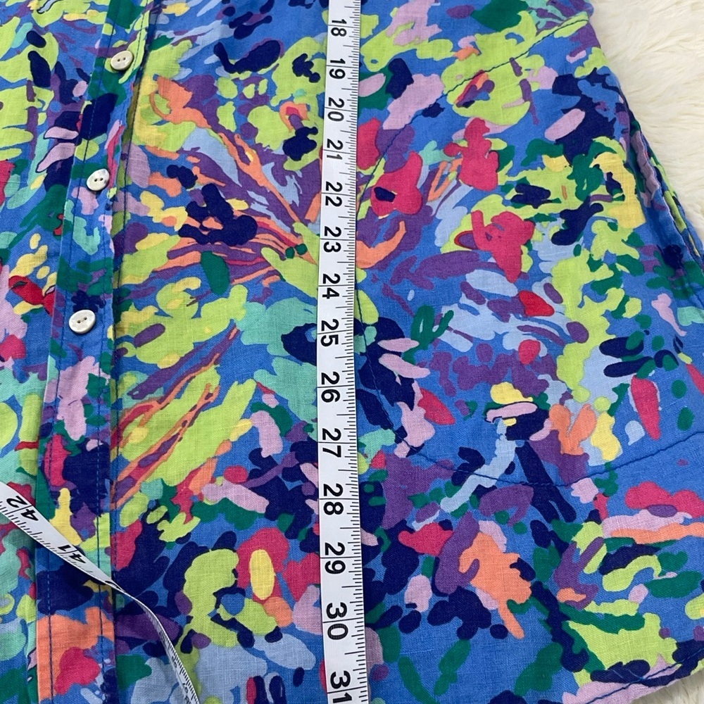 Colorful Abstract Print Mini Dress - Picture 7 of 9